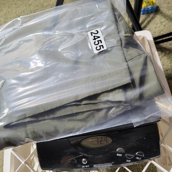 CABELAS XPG Shorts Men's 40 Green Cargo Hiking Outdoor Performance Zip Button - Picture 8 of 8